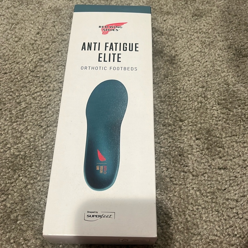 Anti fatigue elite orthotic footbeds